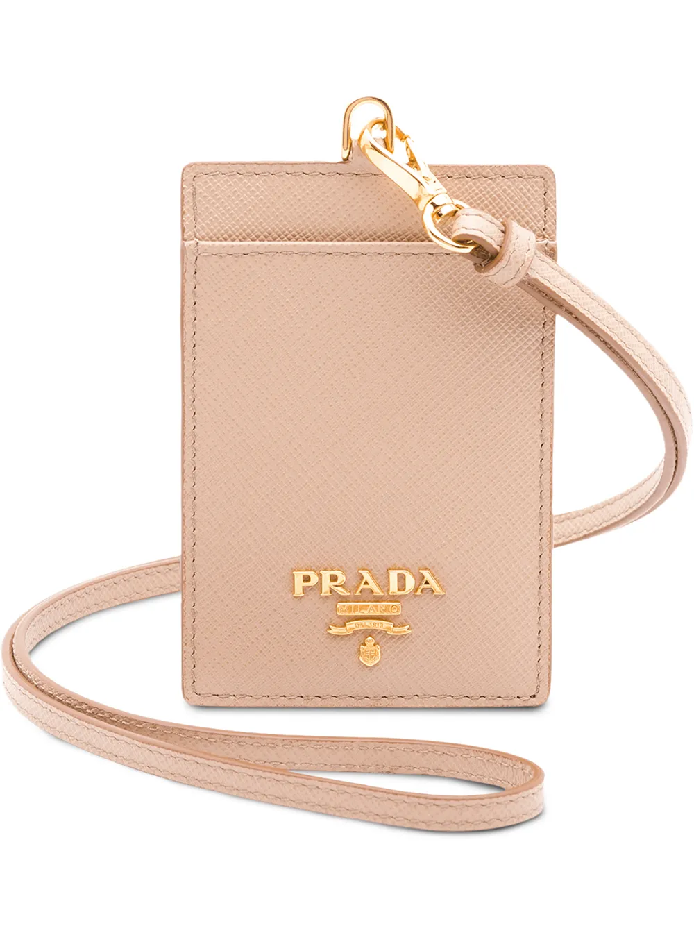 

Кошелек с логотипом Prada, нейтральный