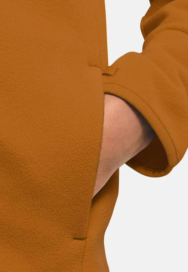 Куртка флисовая taunus 100 fz k Jack Wolfskin, Autumn Leaves — фото 4