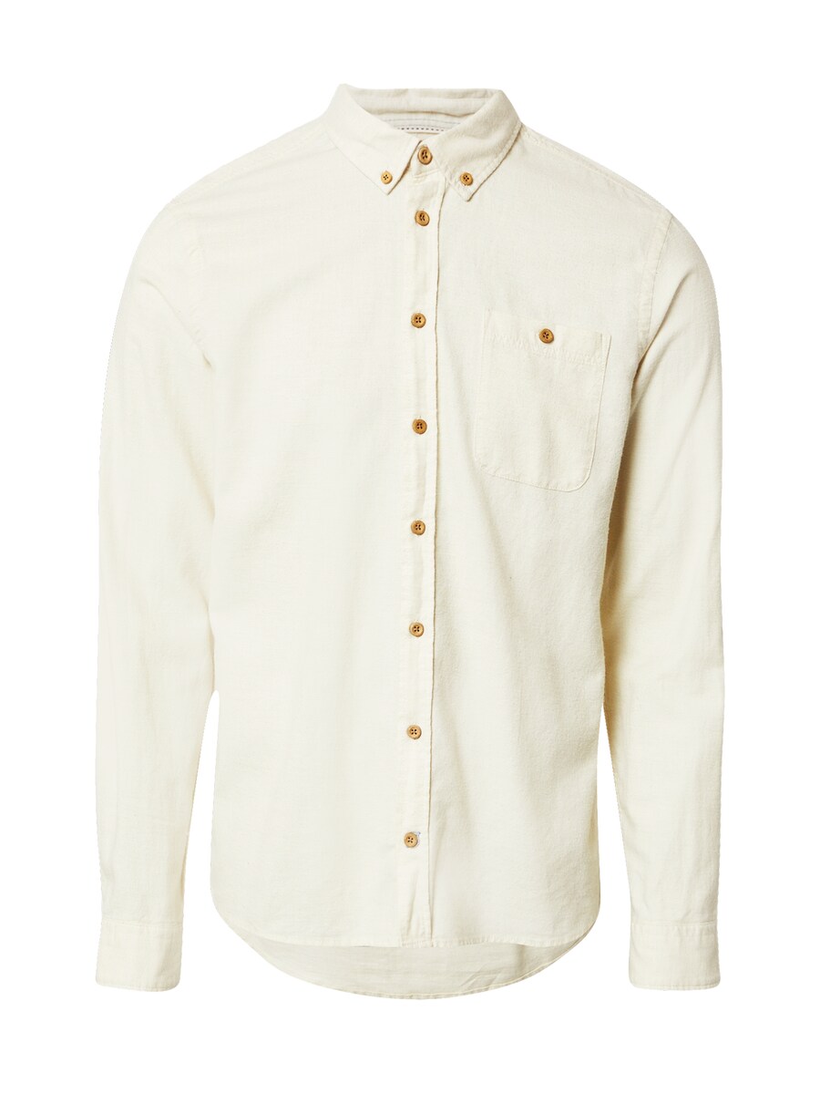

Повседневная рубашка BLEND Regular fit Button Up Shirt, кремовый