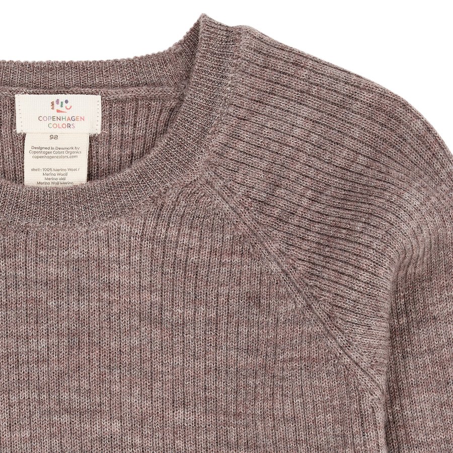 Джемпер Copenhagen Colors UNISEX, Natural Melange/Taupe — фото 3