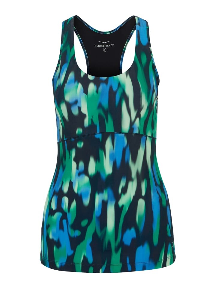 

Функциональный топ Venice Beach, цвет aop desert tone green