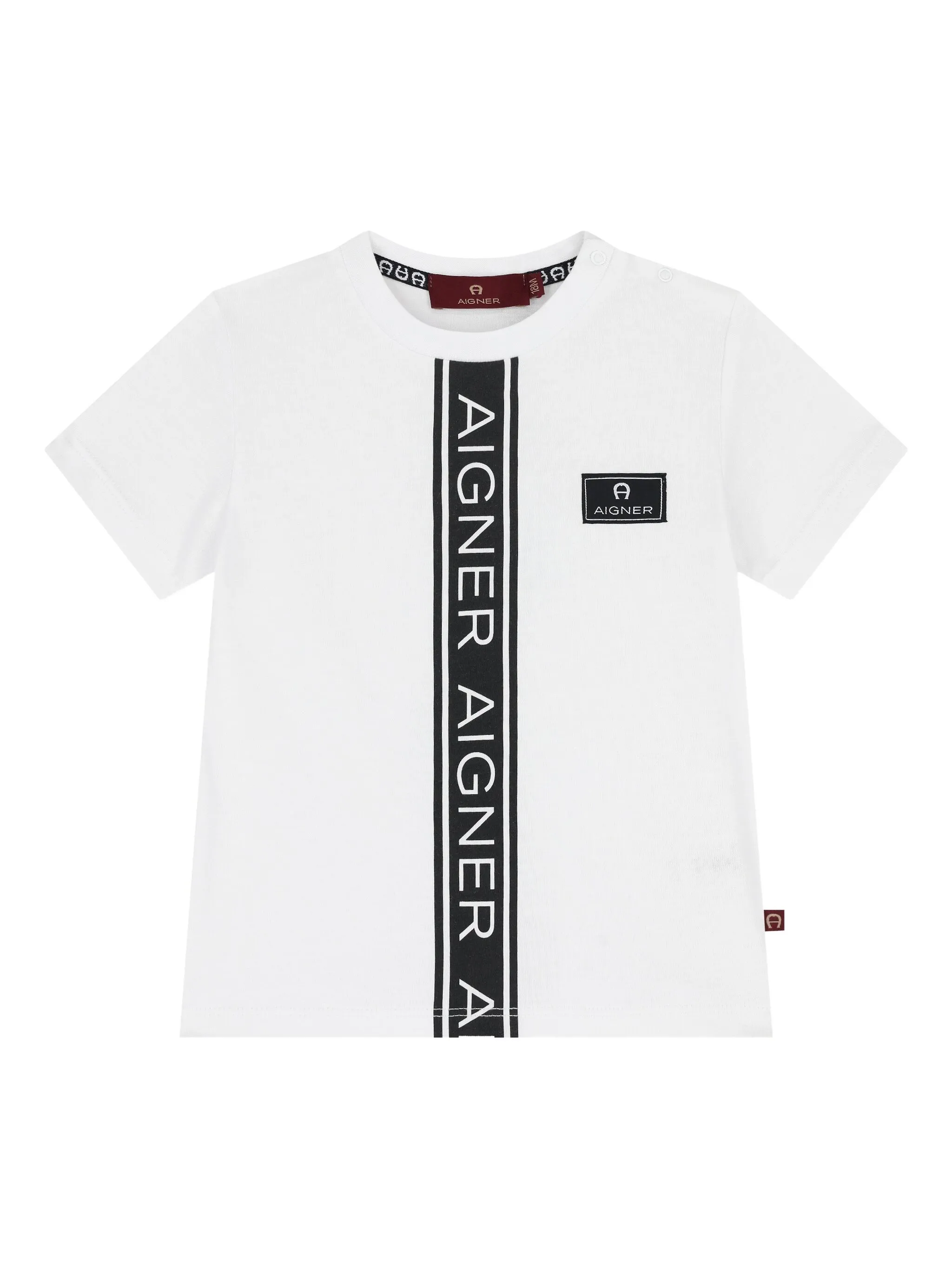 

Футболка с логотипом Aigner Kids, белый