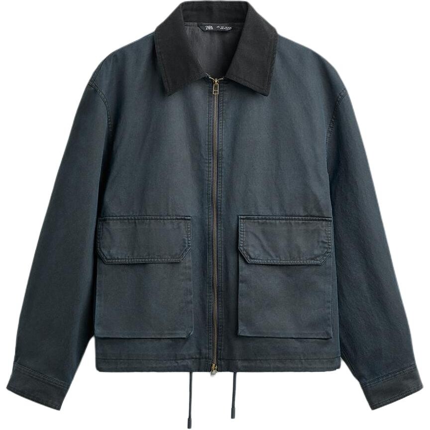

Куртка мужская синий Zara