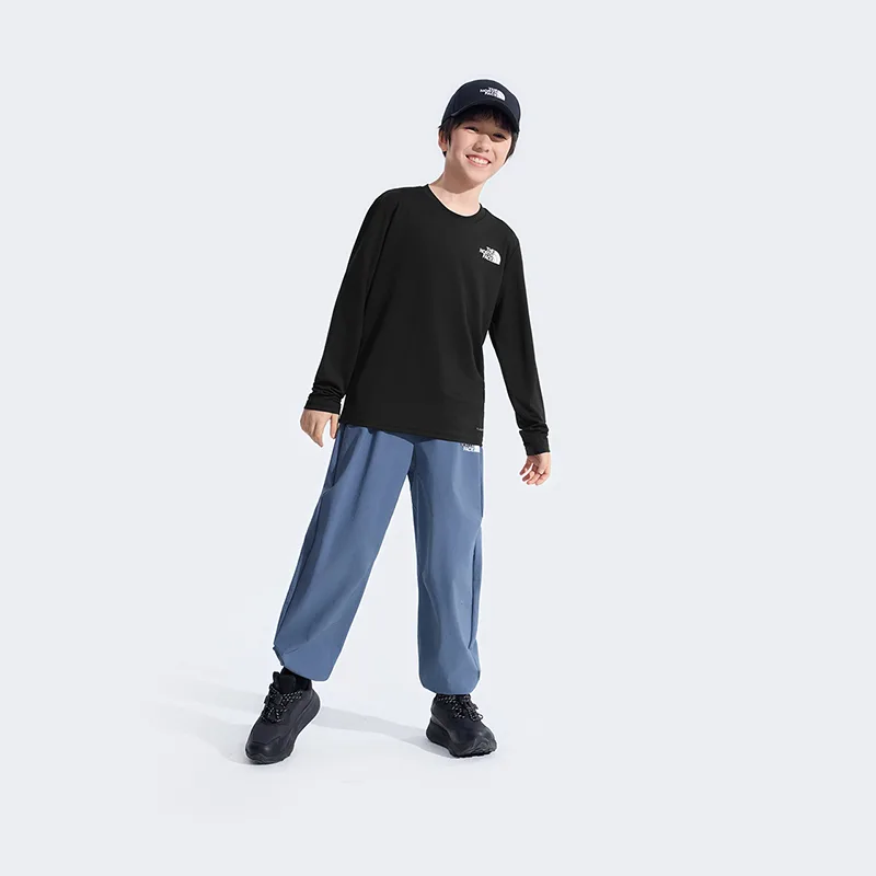 Футболка для детей быстросохнущая THE NORTH FACE, JK3/Cosmic Black — фото 3