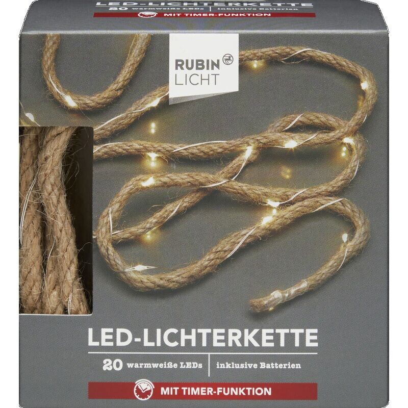 

Светодиодные гирлянды из сизаля RUBIN LICHT, 1 шт.