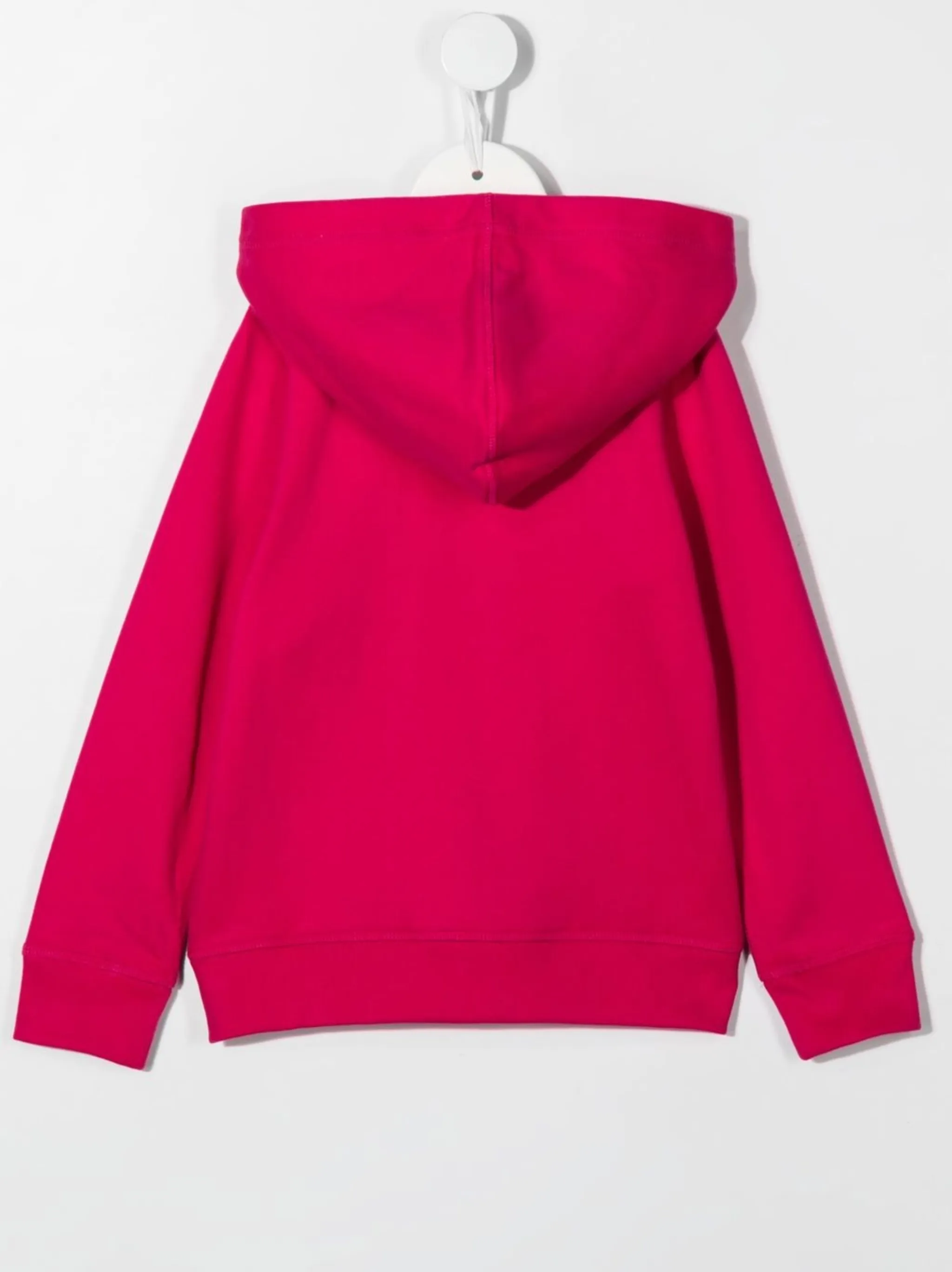 Худи Polo Pony на молнии Polo Ralph Lauren Kids, розовый — фото 2