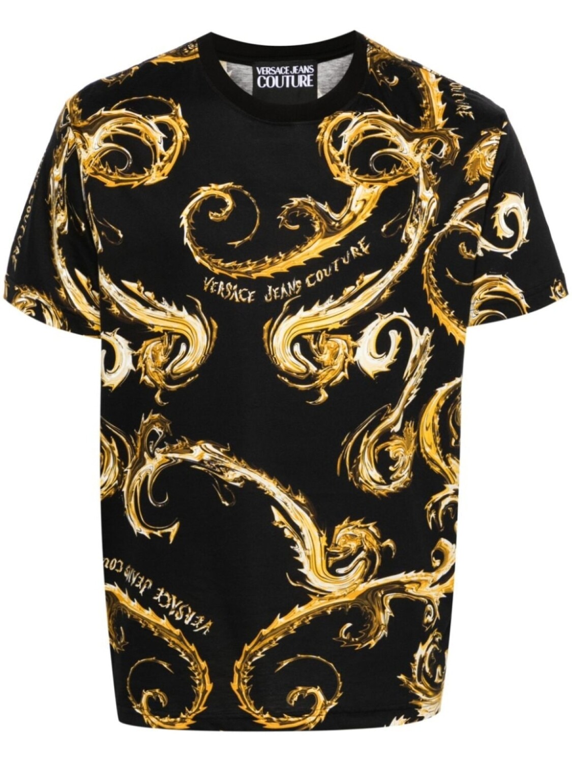 

Versace Jeans Couture футболка Chromo Couture, черный