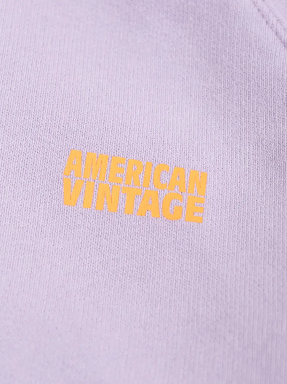 Толстовка с круглым вырезом American Vintage Kids, фиолетовый — фото 3