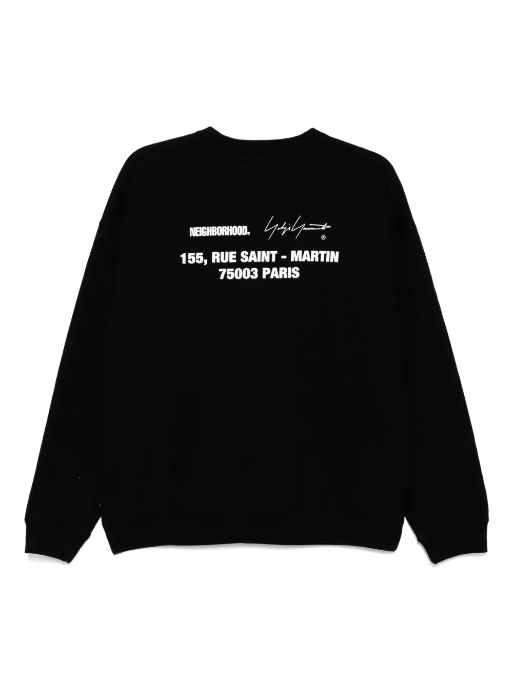 Толстовка с принтом из коллаборации с Neighborhood Yohji Yamamoto, черный — фото 2