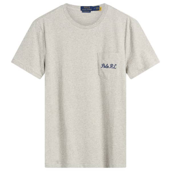 

Футболка с изображением медведя из коллекции Heritage Polo Ralph Lauren, Loft Heather