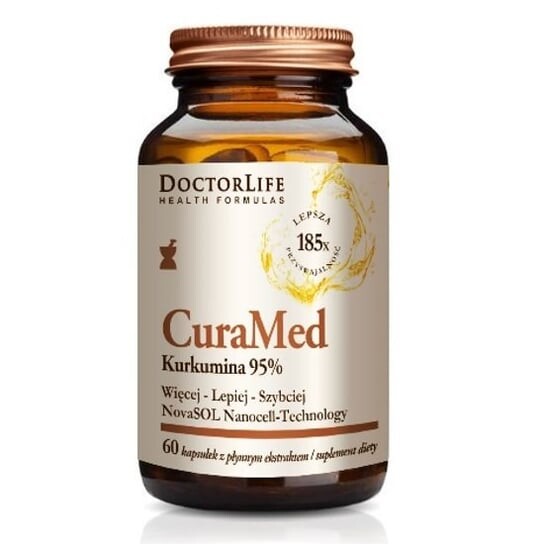 

Doctor Life, CuraMed NanoCell биодоступная нано куркума 720 мг, 60 капсул