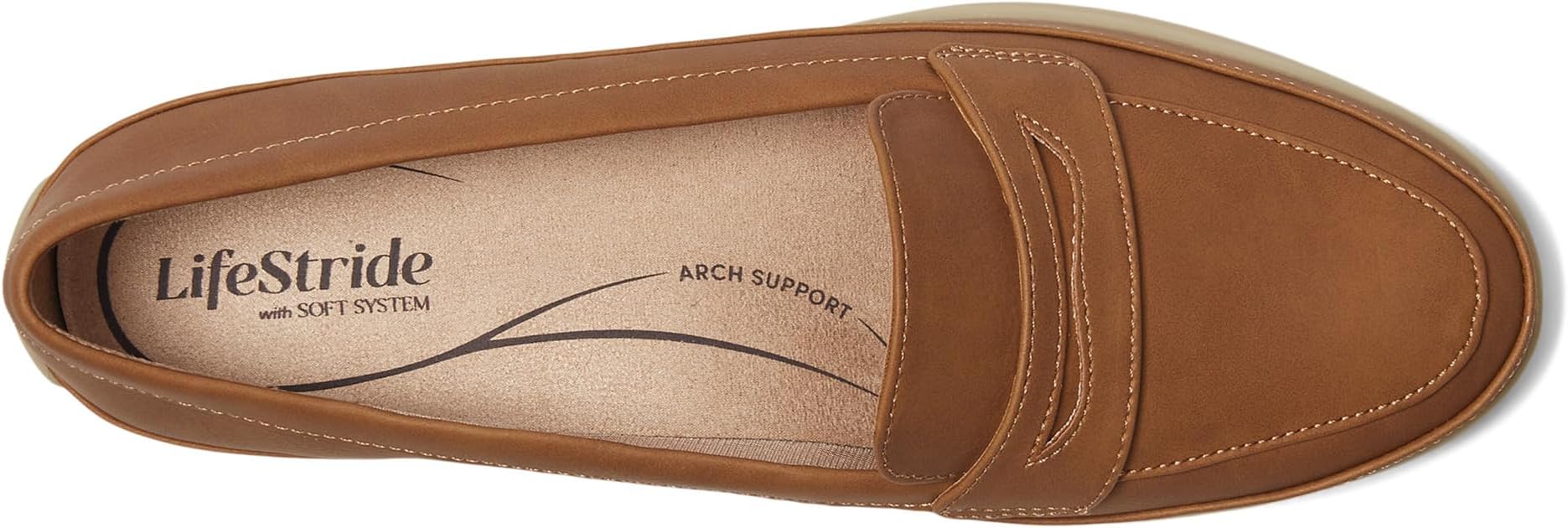 Лоферы LifeStride Malta Loafer/Moc, желто-коричневый — фото 2