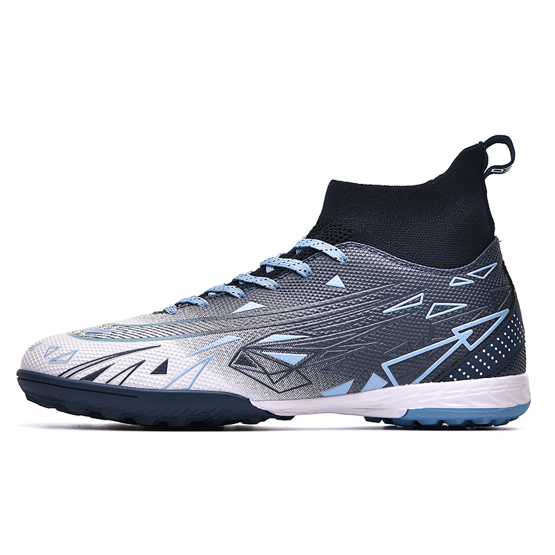 

Wooden Rabbit Мужские и женские противоскользящие износостойкие футбольные бутсы для мягкого, твердого, искусственного и натурального покрытия - темно-синие (для искусственного газона)