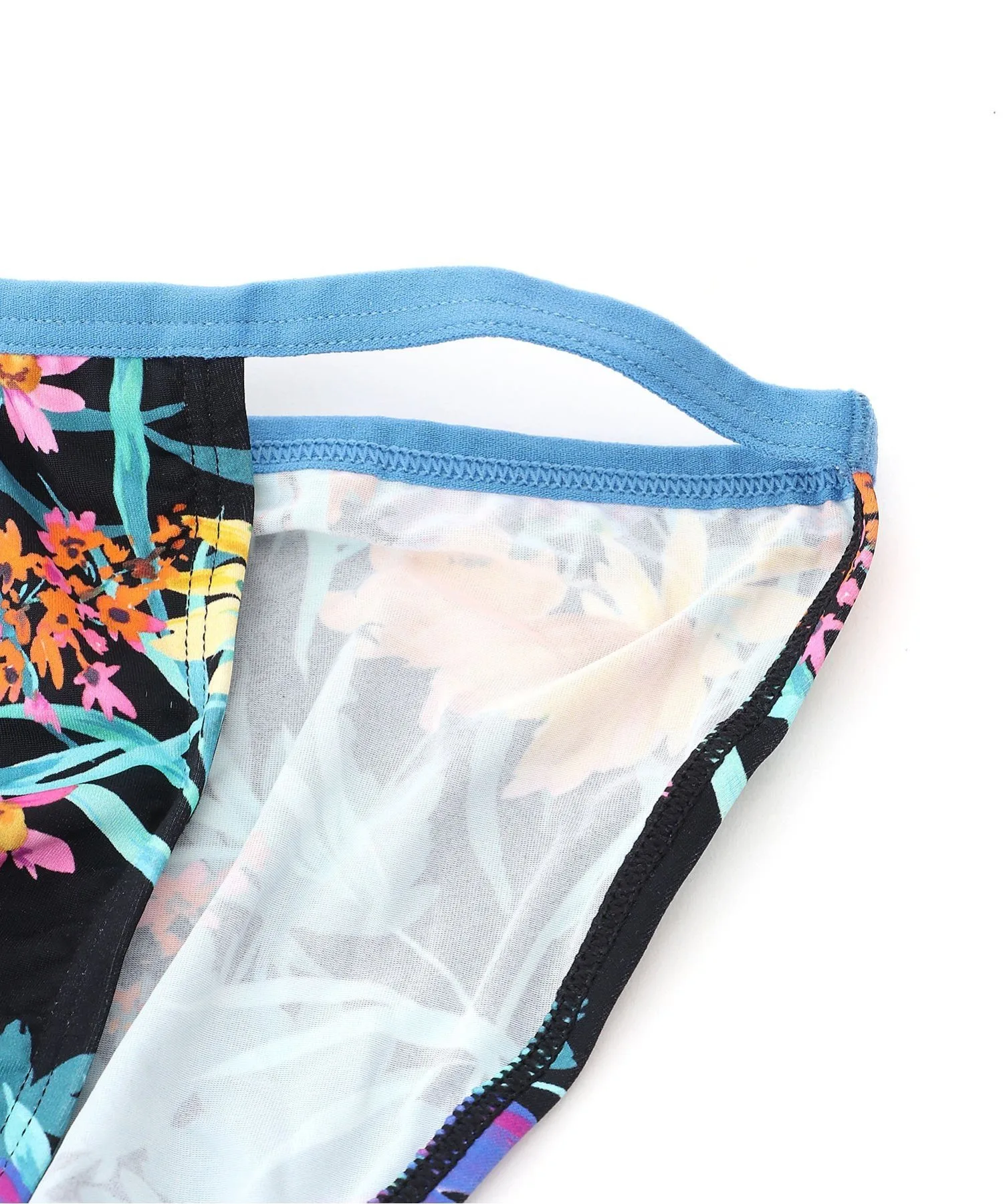 HOM ASIA Tanga Brief print EMPORIO ARMANI, Black Print — фото 4