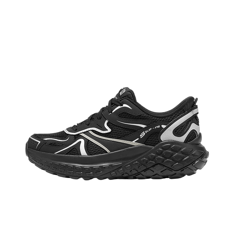 

Skechers Уличные кроссовки с низким верхом, устойчивые к истиранию, массивные, мужские, черные