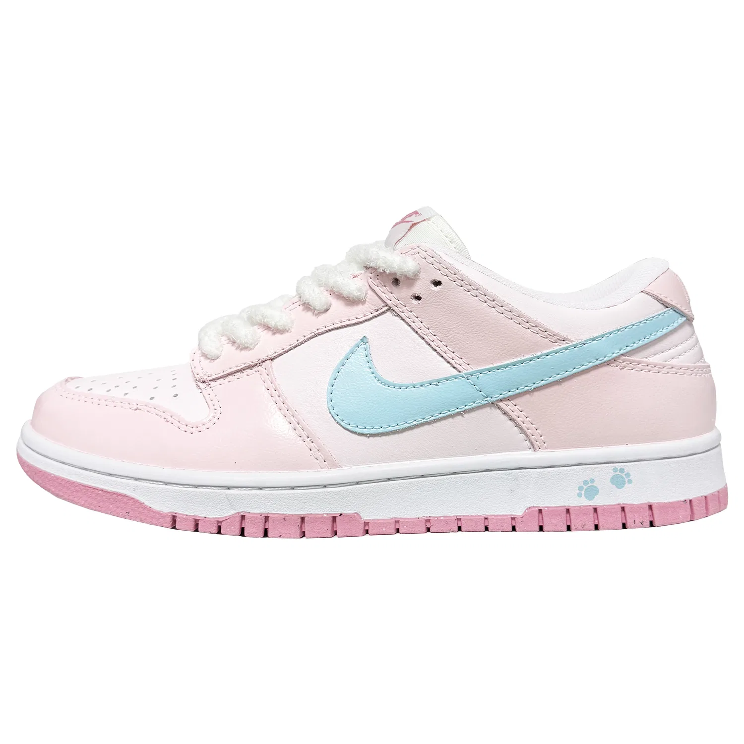 Детские скейтбордические кроссовки Dunk для младших классов Nike, Blue Pink