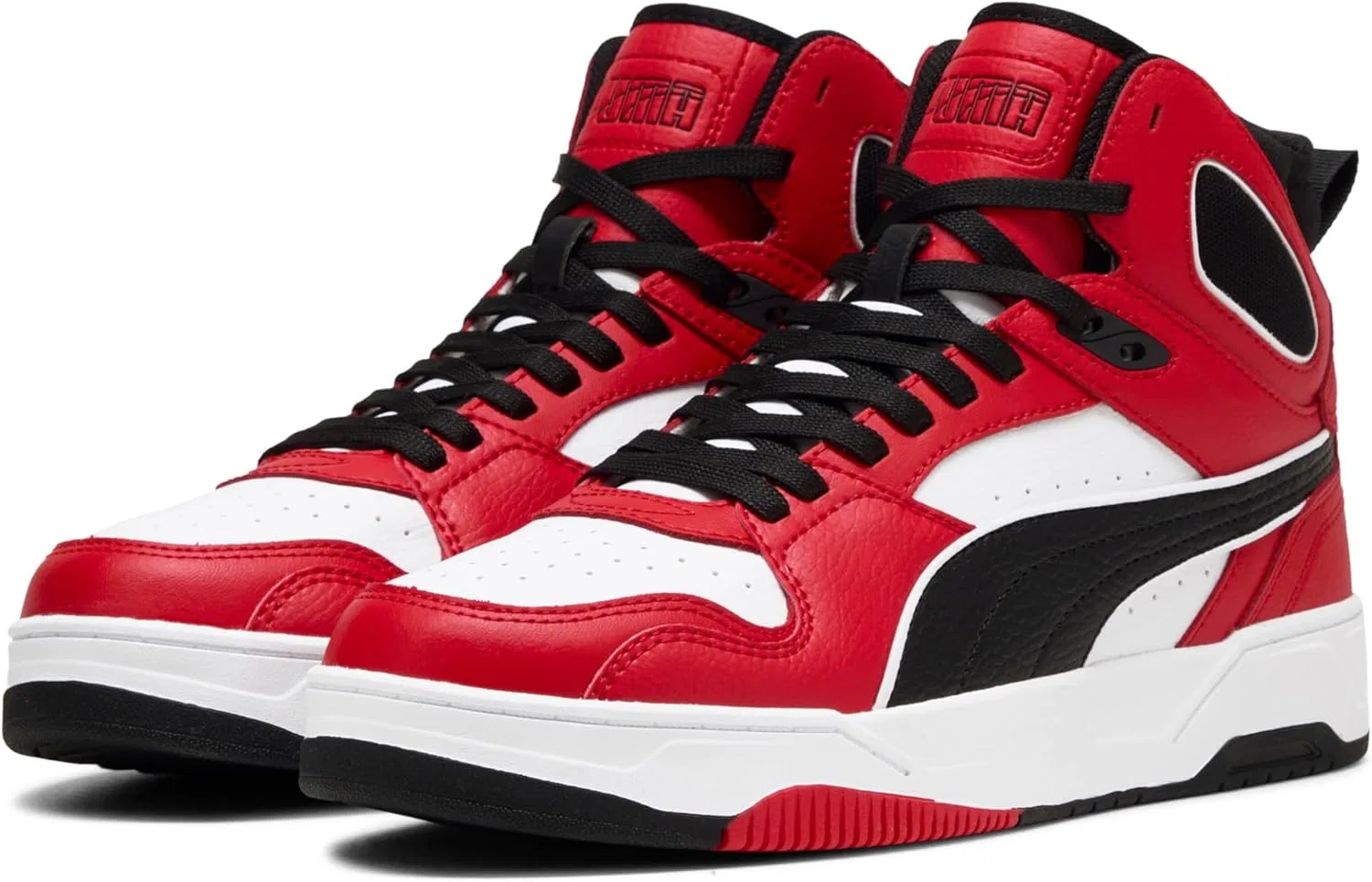 Кроссовки Puma Unisex RBD Break Mid Trainers, Puma Weiß Puma Schwarz Für Alle Zeiten Rot