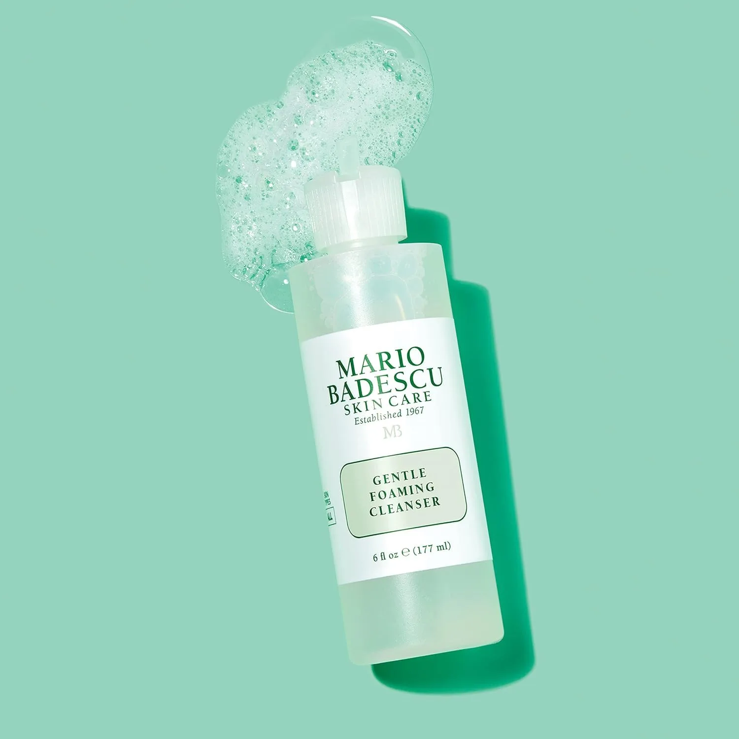 Набор для двойного очищения кожи Mario Badescu - очищающее масло и нежная пенка для умывания для всех типов кожи - легкое масло для снятия макияжа и средство для глубокого очищения лица, Black — фото 4