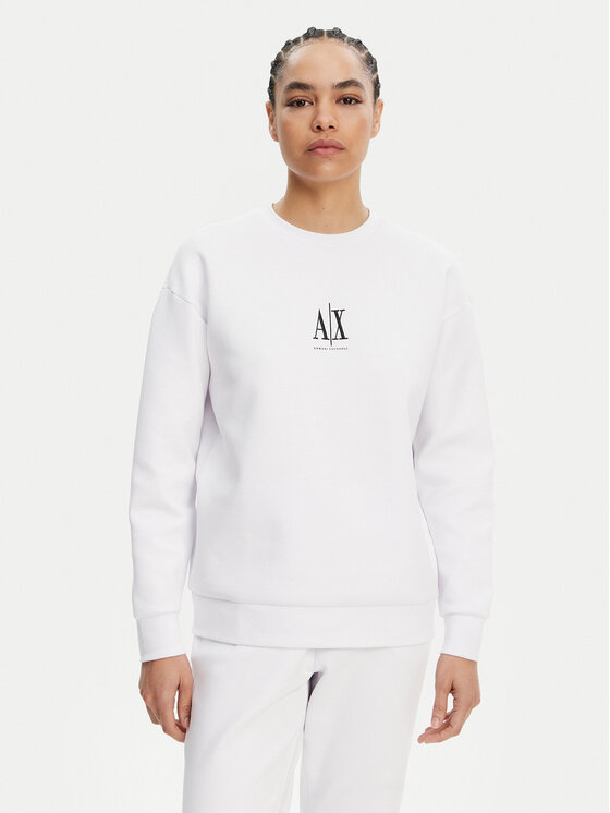 

Толстовка обычного кроя XW000821 AF10818 U0002 Armani Exchange, белый
