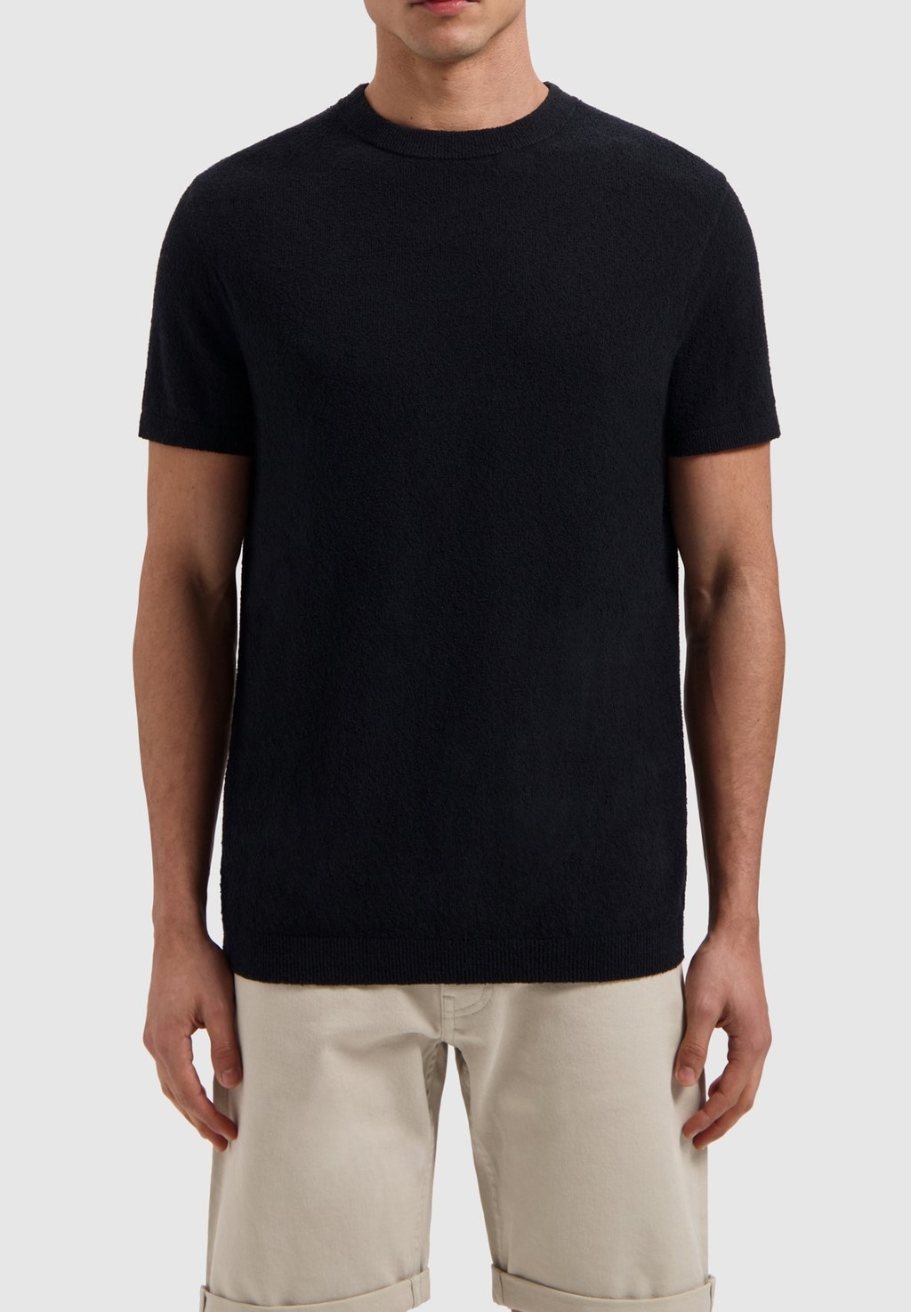 

Базовая футболка REGULAR FIT CREWNECK Pure Path, черный