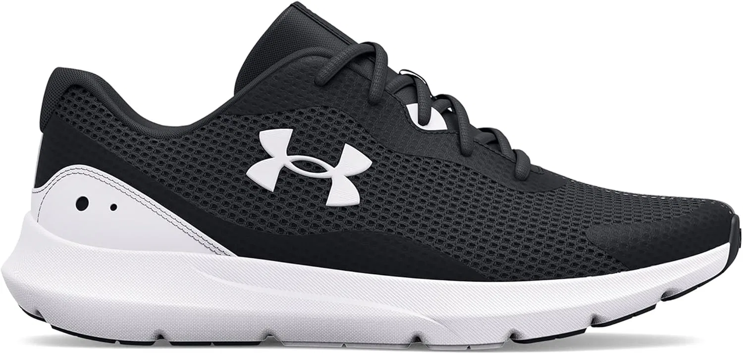 Мужские кроссовки Under Armour UA Surge 3, Black / White — фото 2
