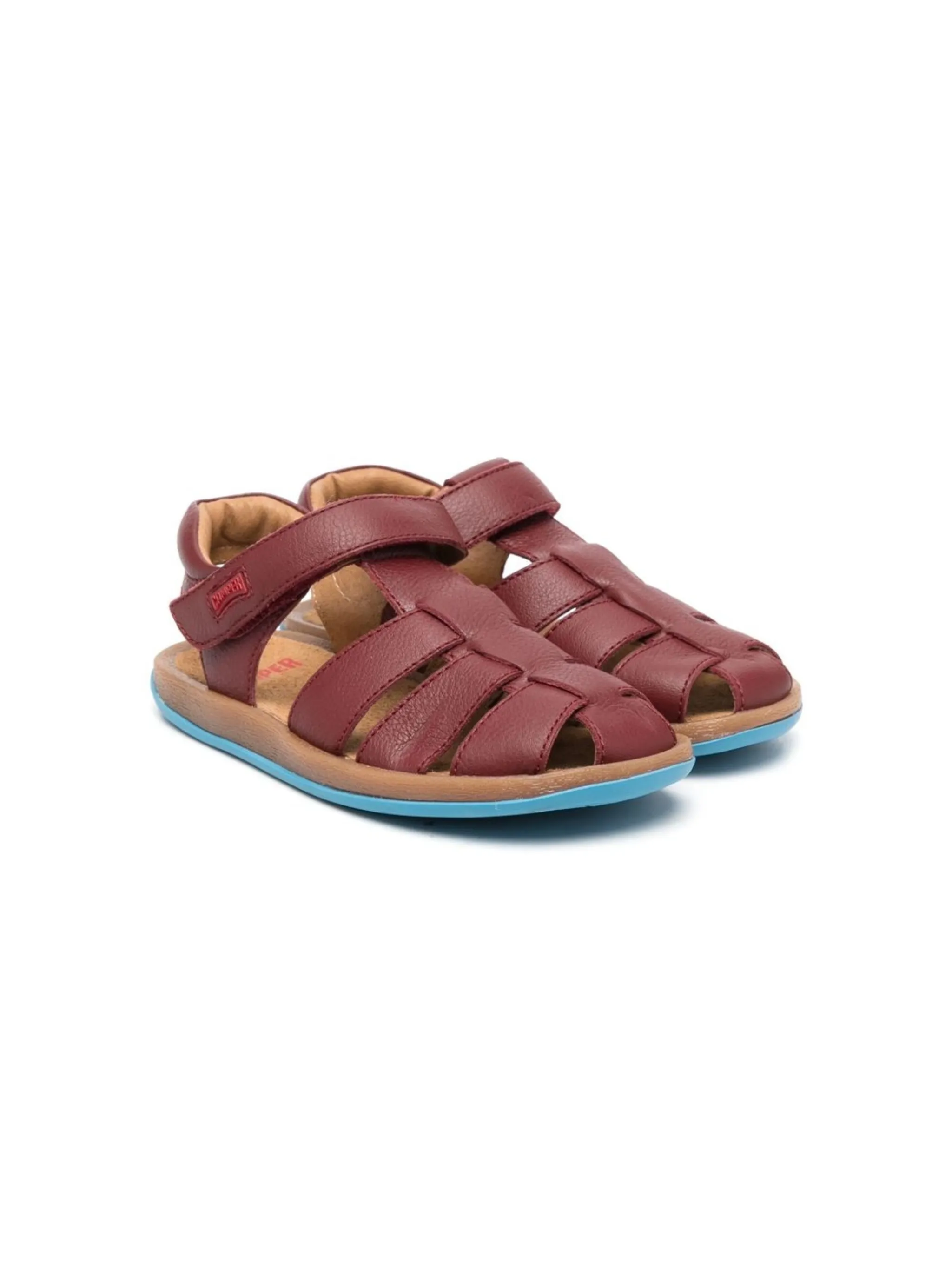 Сандалии Bicho с закрытым носком Camper Kids, красный