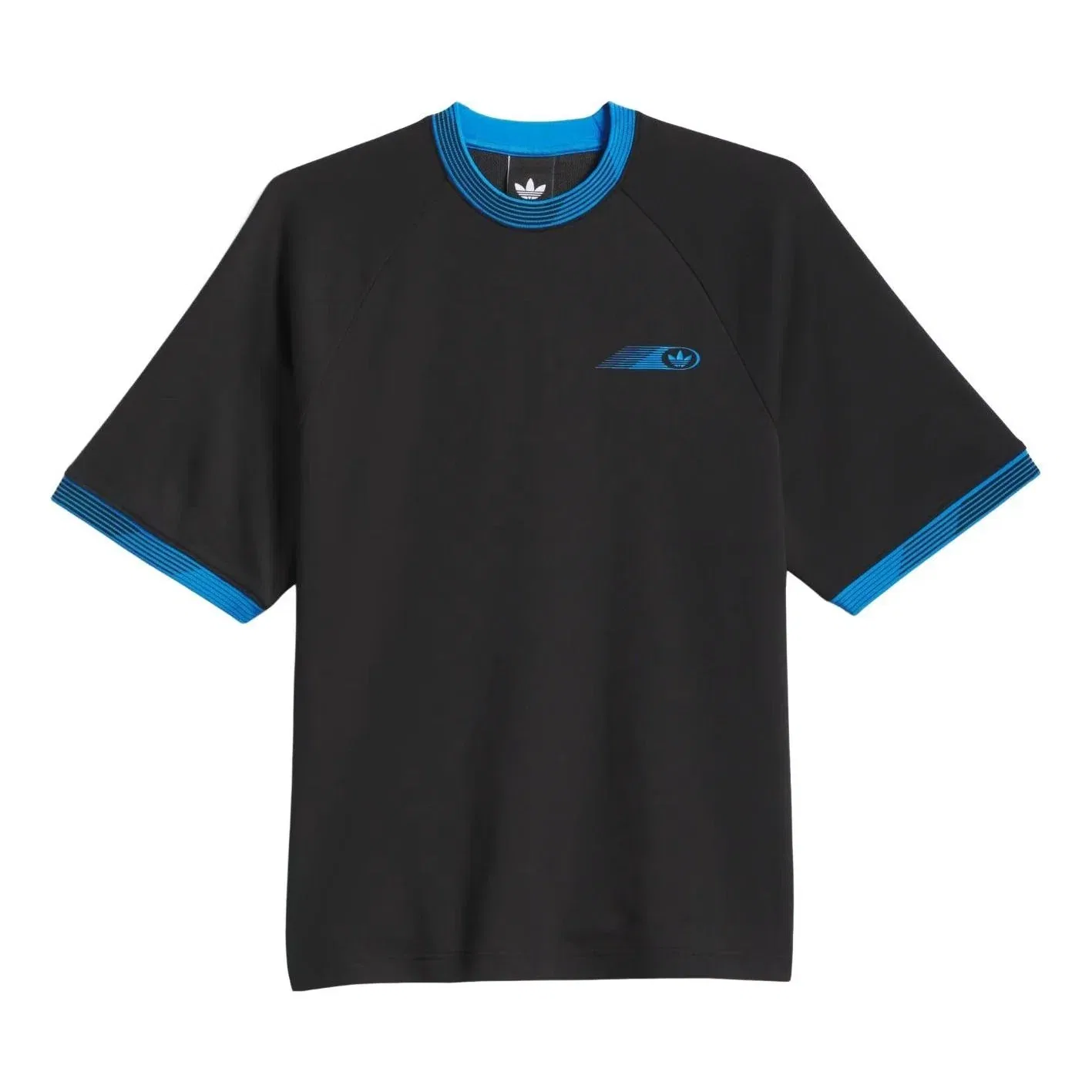 Футболка Adidas Skateboarding Formula 'Black Lucid Ray Blue' KC6298, черный