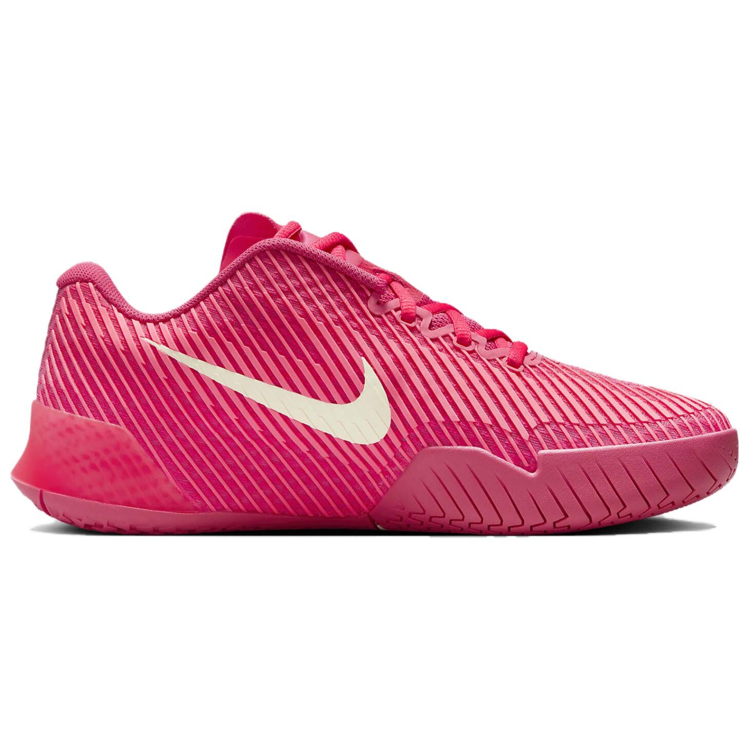 Теннисные кроссовки Air Zoom Vapor 11 женские с низким верхом, фиолетово-розовые/ярко-розовые/белые/глубокие красные тона Nike — фото 2