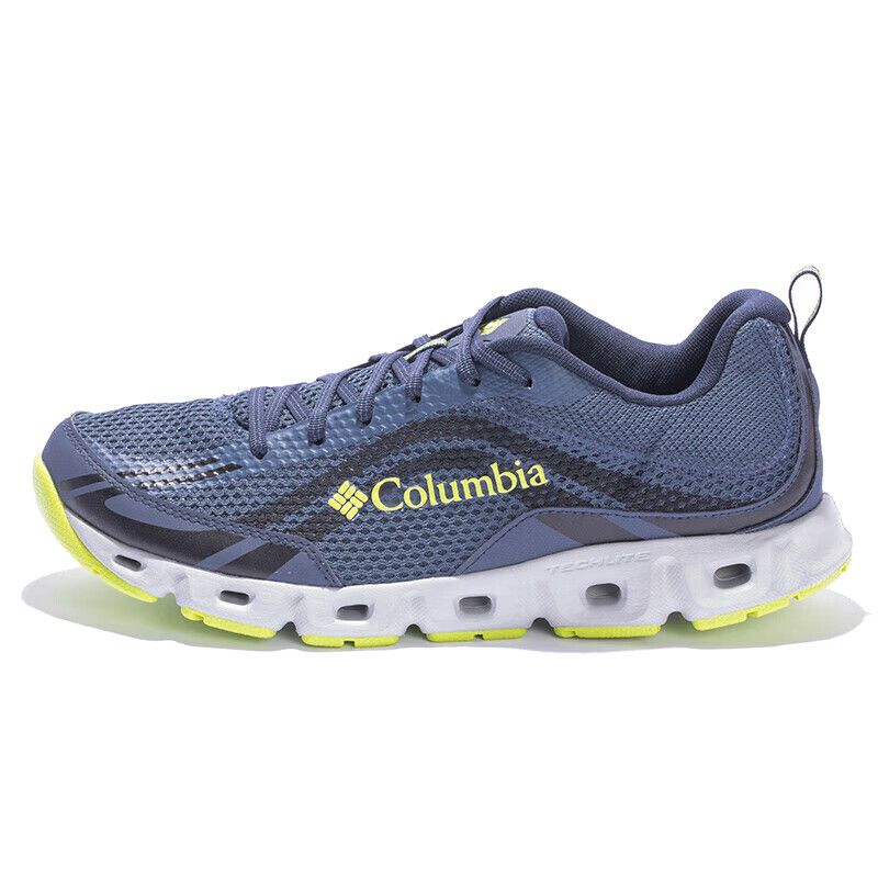 

Кроссовки Columbia Lifestyle Shoes Men Low-top Blue/Yellow, синий