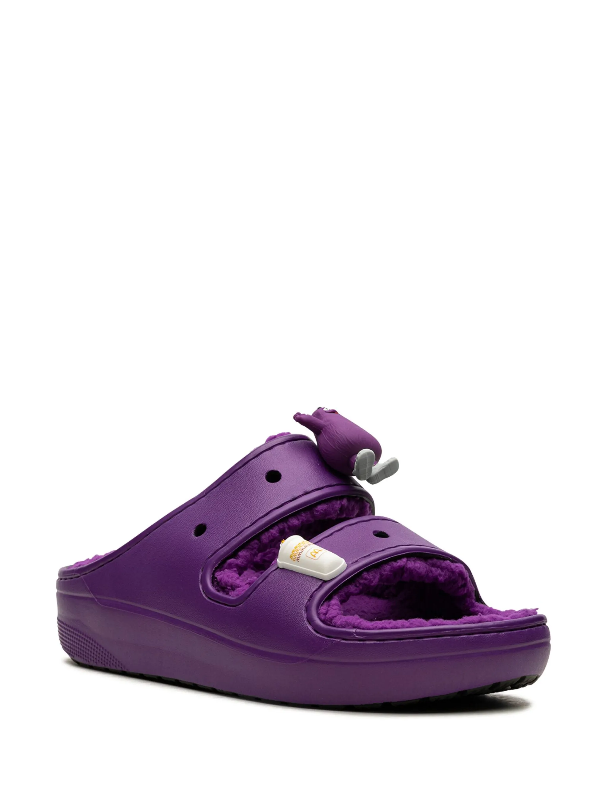 Сандалии Grimace Cozzzy из коллаборации с McDonalds Crocs, фиолетовый — фото 2