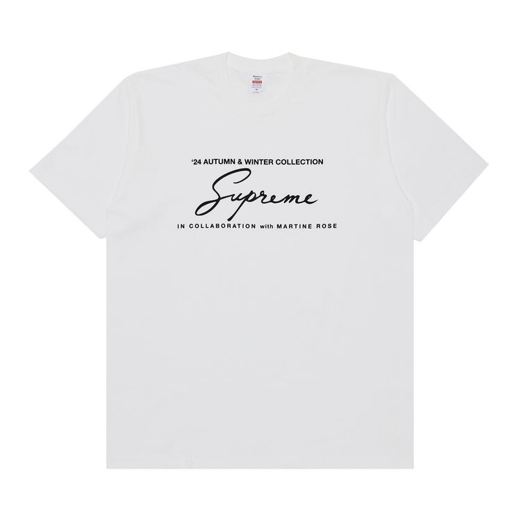 

Футболка Supreme x Martine Rose Tee White, белый