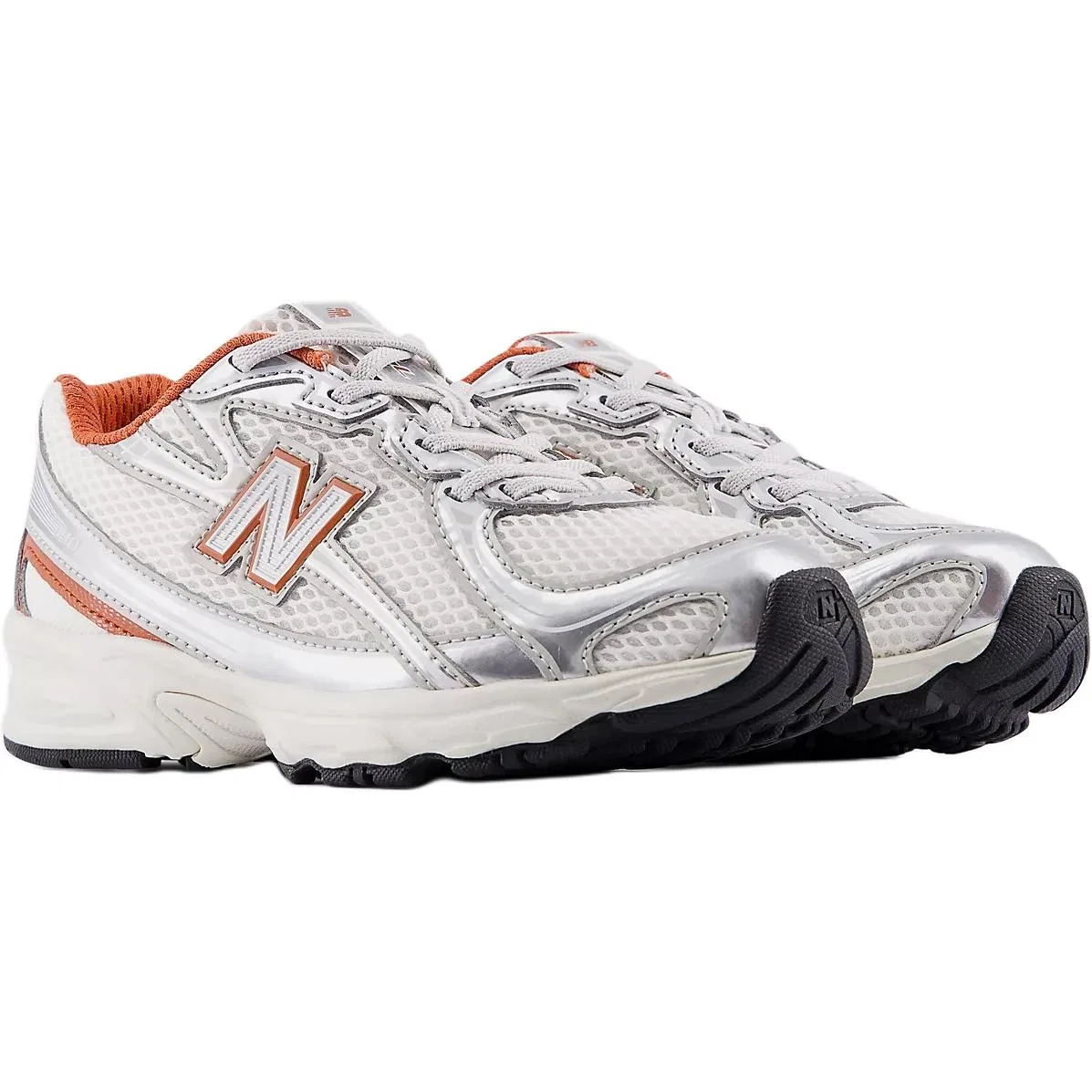 Кроссовки детские бело-серые New Balance 740 — фото 4