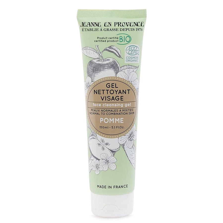 Jeanne en Provence Gel Nettoyant Visage Apple - Осветляющий гель для умывания БИО 150мл — фото 2