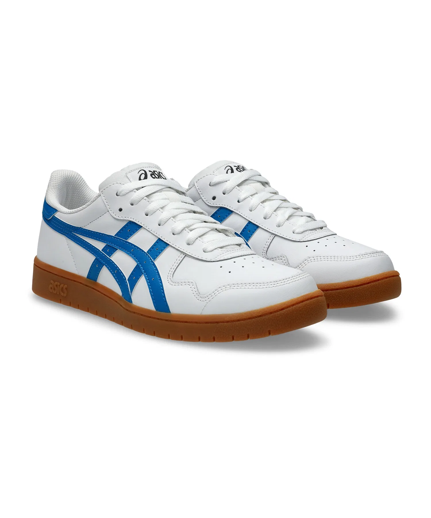Унисекс кроссовки ASICS JAPAN PRO белые с синим