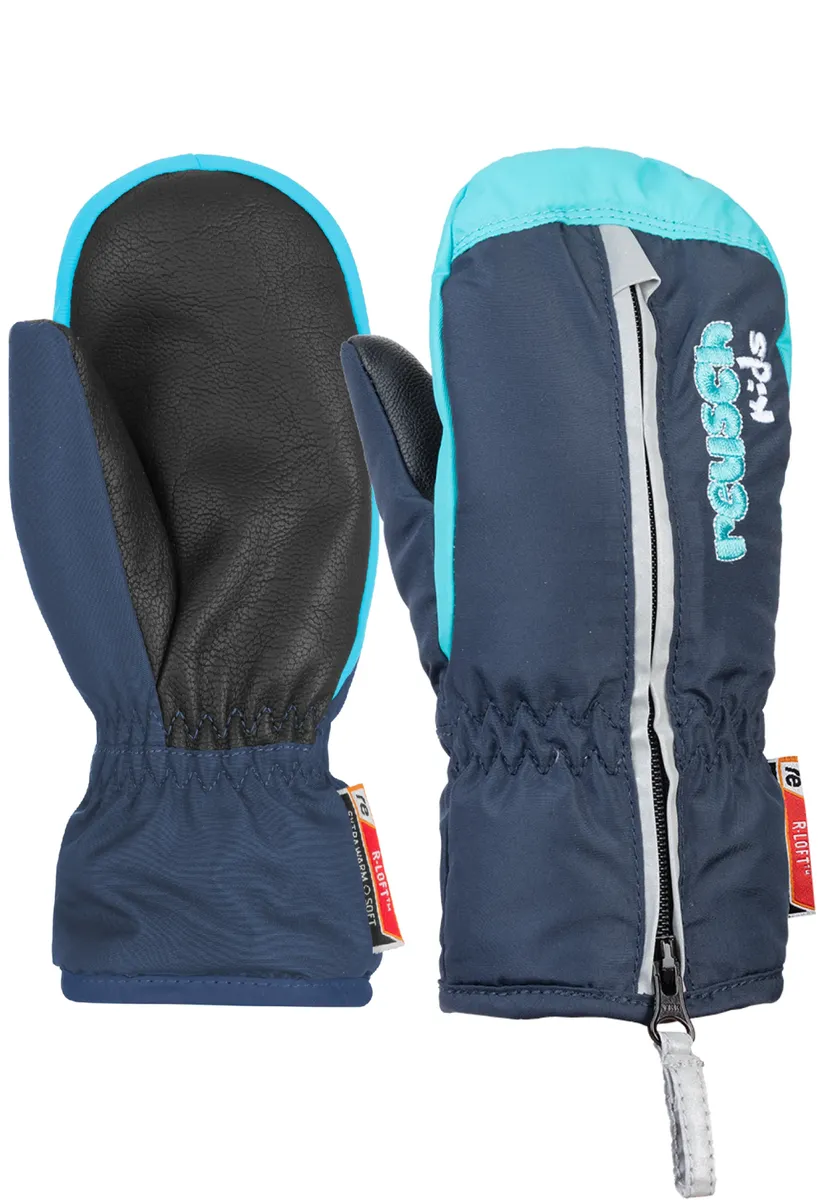 

Варежки Reusch "Ben Mitten" на практичной молнии, синий