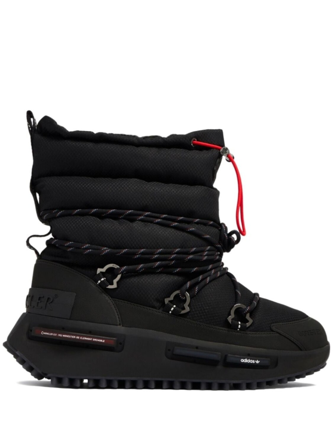 

Moncler дутые ботинки Nmd S1 из коллаборации с adidas, черный