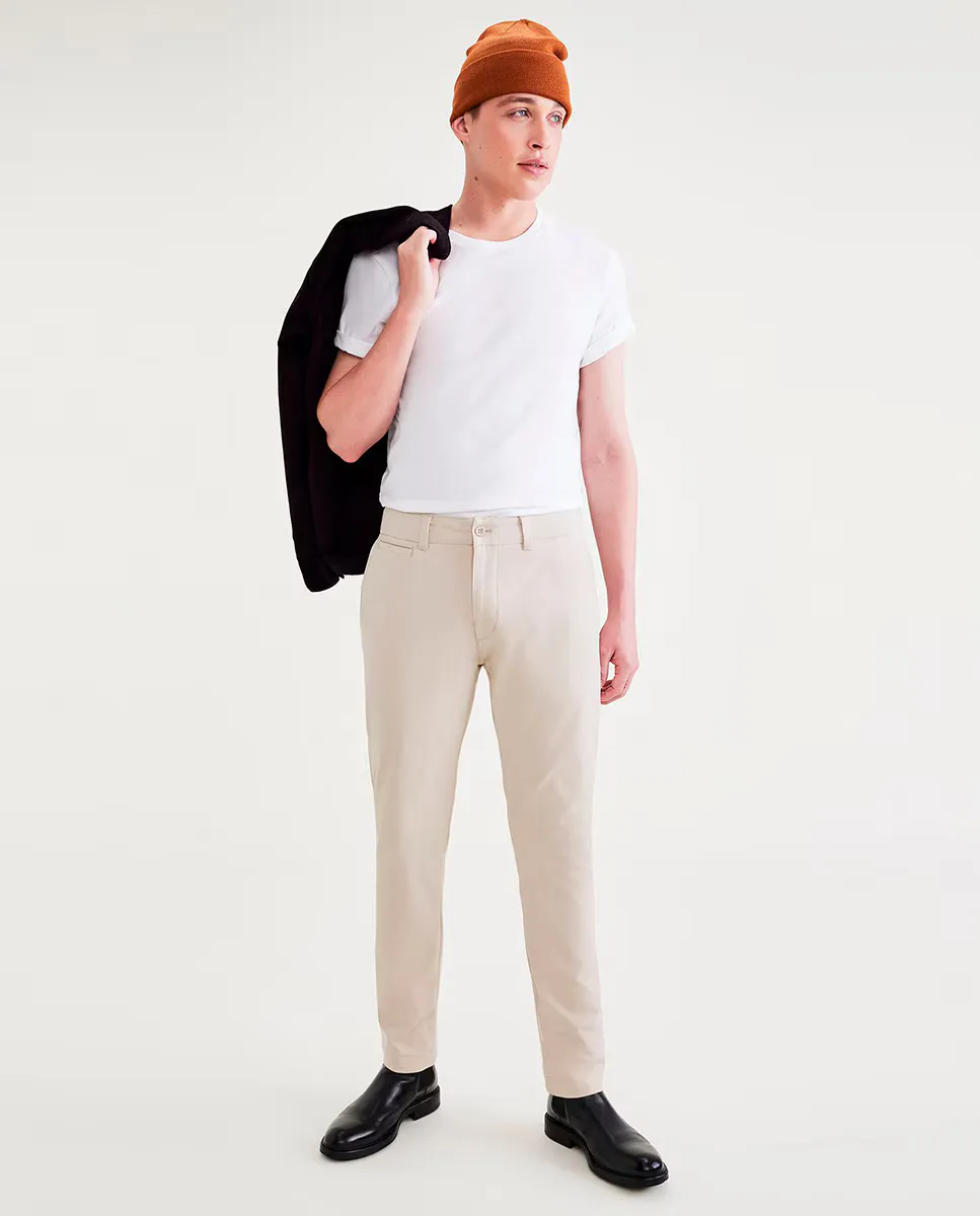 

Мужские китайские эластичные повседневные брюки Dockers, цвет Crudo