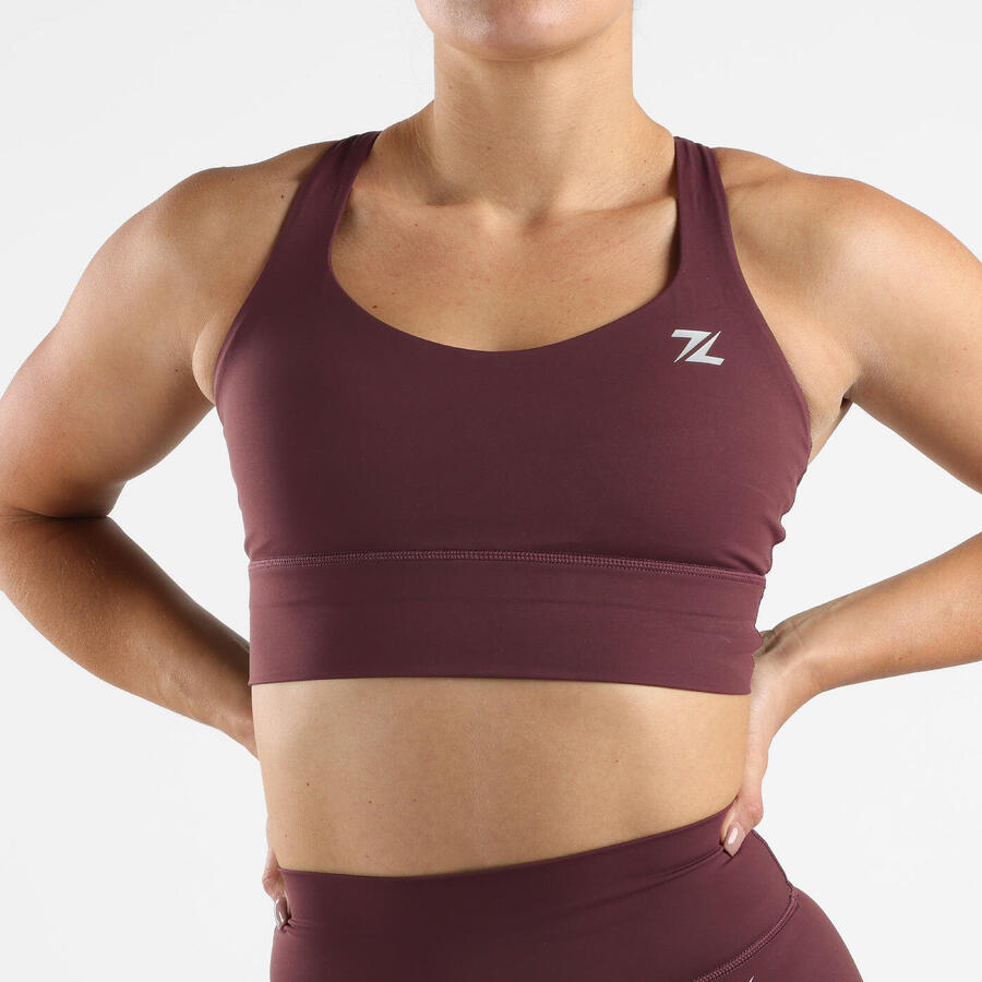 

Женский спортивный бюстгальтер ZEUZ — Shock Absorber Sport BRA — бордовый красный — размер M