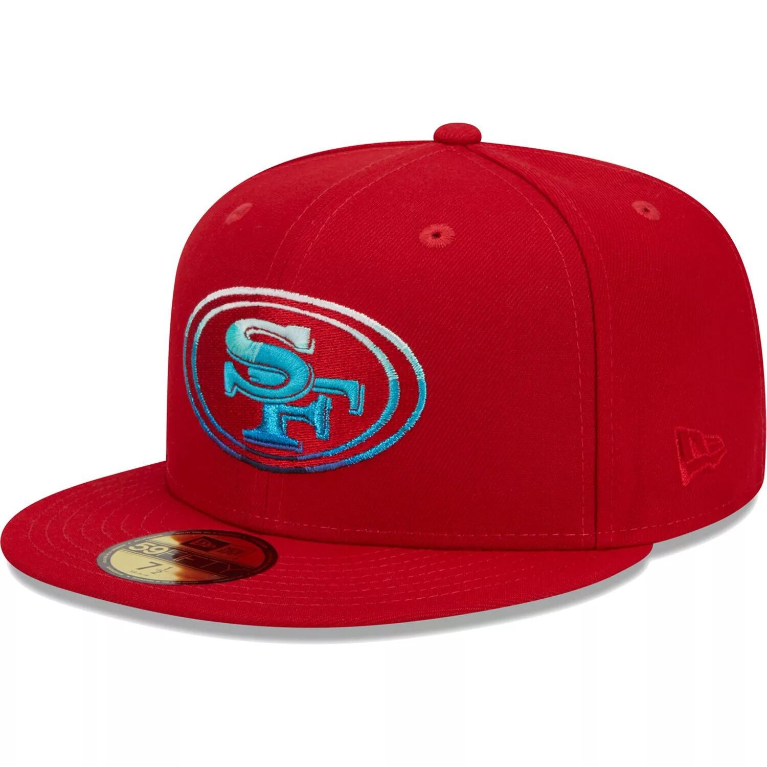 

Мужская приталенная шляпа New Era Scarlet San Francisco 49ers Gradient 59FIFTY