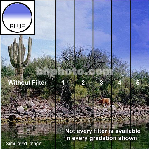 

Фильтр Tiffen 4 x 5.65" Blue 5 Soft Edge Graduated Filter 4565CGB5SH