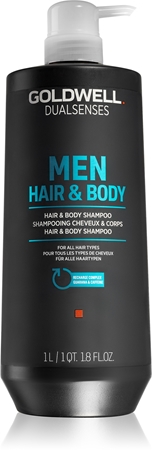 

Шампунь и гель для душа 2в1 Goldwell Dualsenses For Men, 1000 ml