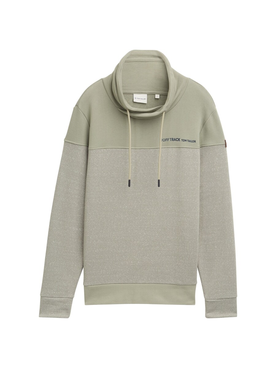 

Свитер TOM TAILOR Sweatshirt, цвет olive/pastel green
