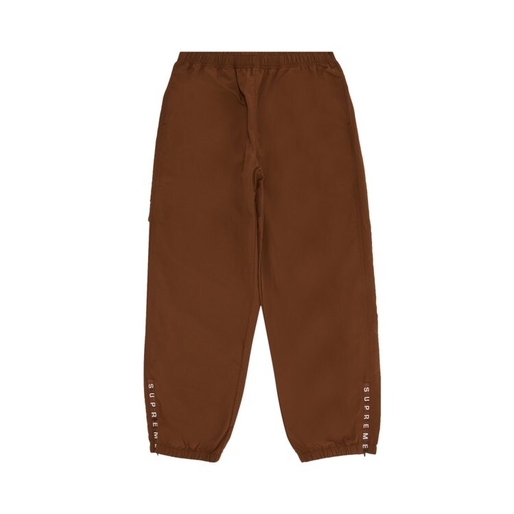 

Брюки Supreme Warm Up Pant, коричневый