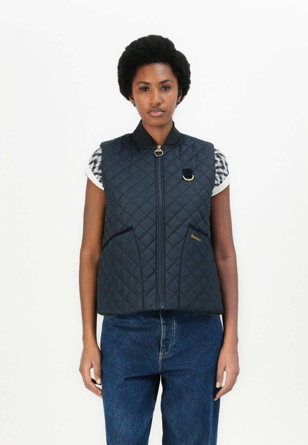 

Жилет ROSALIE GILET Barbour, темно-синий
