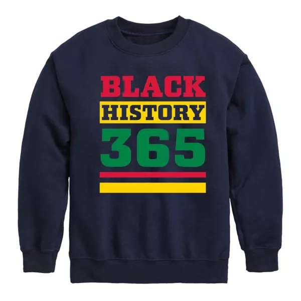 

Мальчиковая флисовая толстовка 8-20 Black History 365 Licensed Character, синий