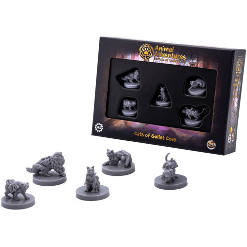 

Ролевая игра Steamforged Games Animal Adventures RPG: Miniatures Set - Cats of Gullet Cove