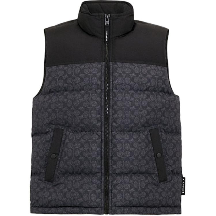 

COACH Пуховик мужской темно-серый, Charcoal Gray