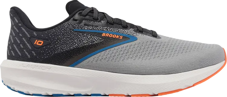 

Кроссовки Launch 10 2E Wide 'Black Grey Orange', черный