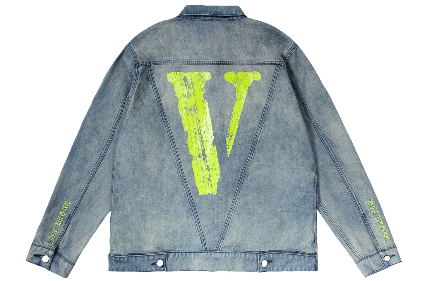 

VLONE Джинсовая куртка унисекс, Denim Blue