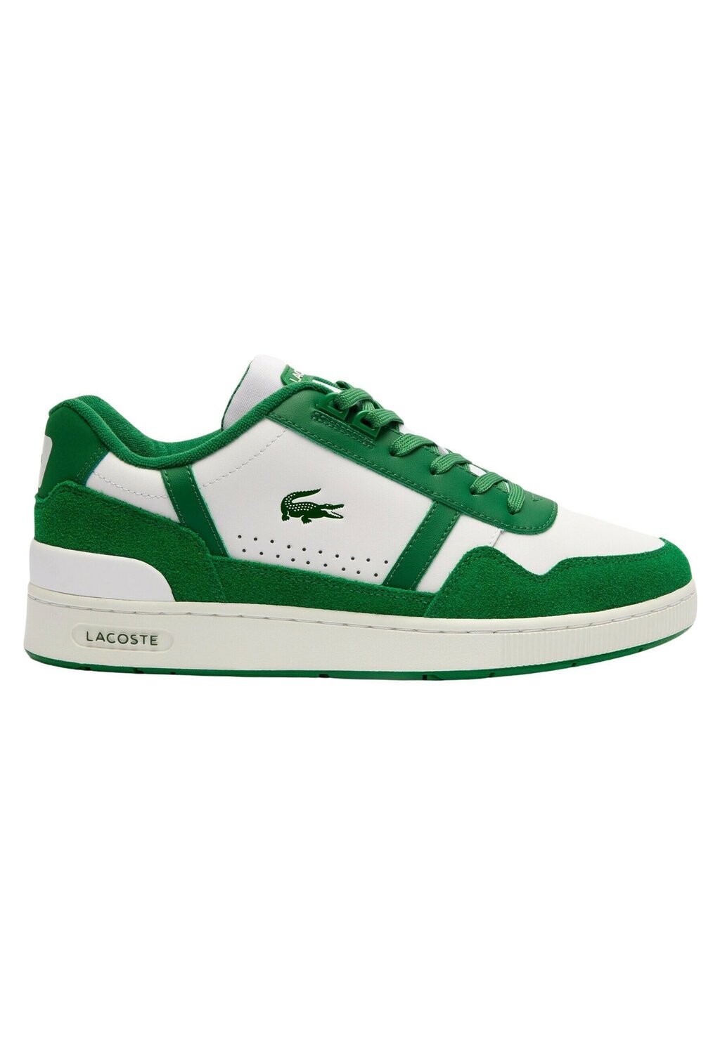 

Кроссовки на шнуровке Lacoste, белый